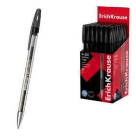 ErichKrause R-301 Gel Stick Classic Boligrafo con Capuchon - Punta de 0.5mm - Trazo 0.4mm - Tinta de Gel - Resistente al Agua -