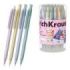 ErichKrause Tropic Milky Portaminas - Mina HB de 0.5mm - Goma de Borrar Integrada - Ergonomico - Colores Surtidos