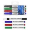 ErichKrause W-170 Light Pack de 4 Rotuladores para Pizarra Blanca - Facil de Borrar - Punta Conica - Trazo de 2.5mm - No Toxico