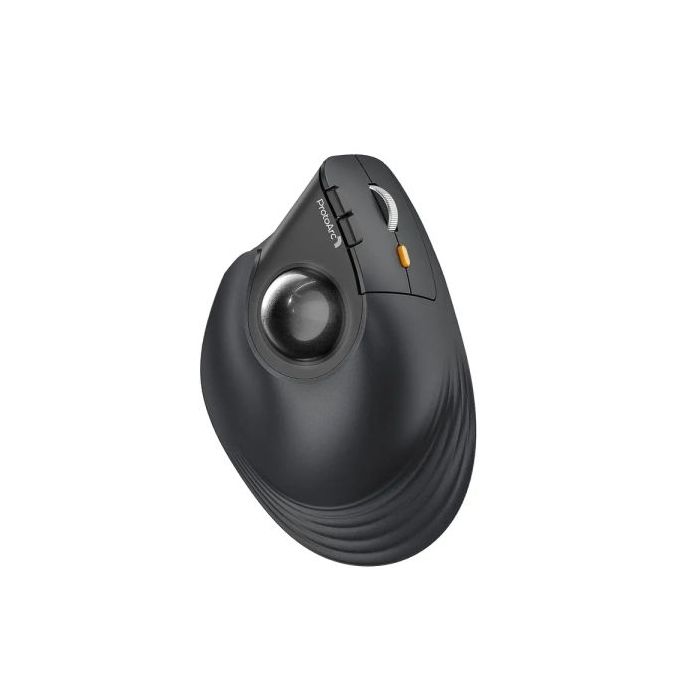 ProtoArc EM05 NL Raton Vertical Trackball Ergonomico Inalambrico - 1600 dpi -  Bluetooth + 2.4Ghz - Bateria Recargable - Multidi