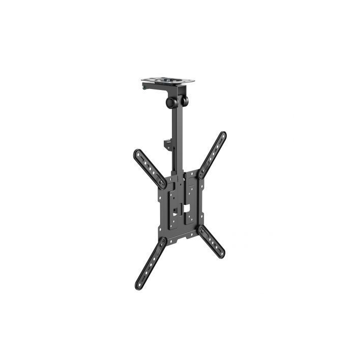 Ewent EW1511 Soporte de Techo para Pantallas 23-55  - Angulo de Giro 360º - Plegable - Peso Max. 20kg - VESA Max. 400x400mm - Co