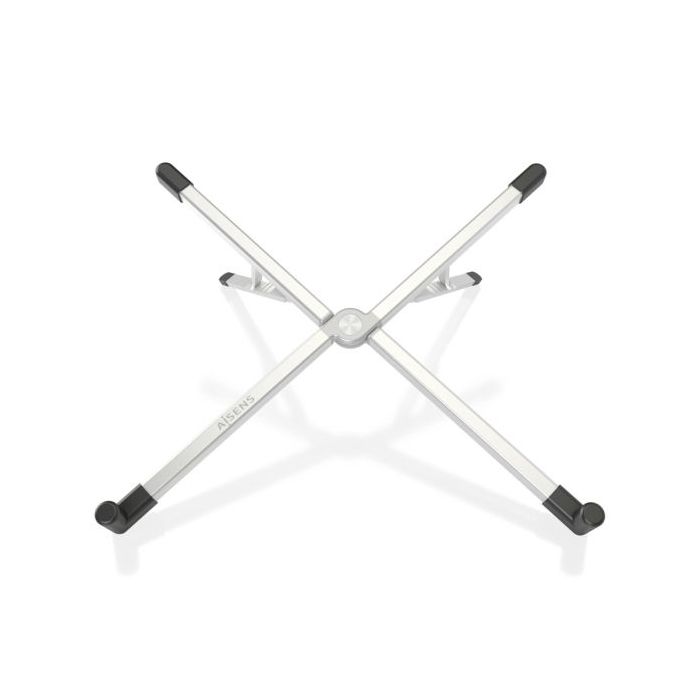 Aisens LPS4M-461 Soporte de Sobremesa Ajustable para Portatil / Tablet - Color Plata