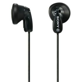 Sony MDR-E9LP Auiculares In‑Ear con Cable - Iman de Neodimio - Conexion Jack 3,5mm - Cable 1,2m - Color Negro