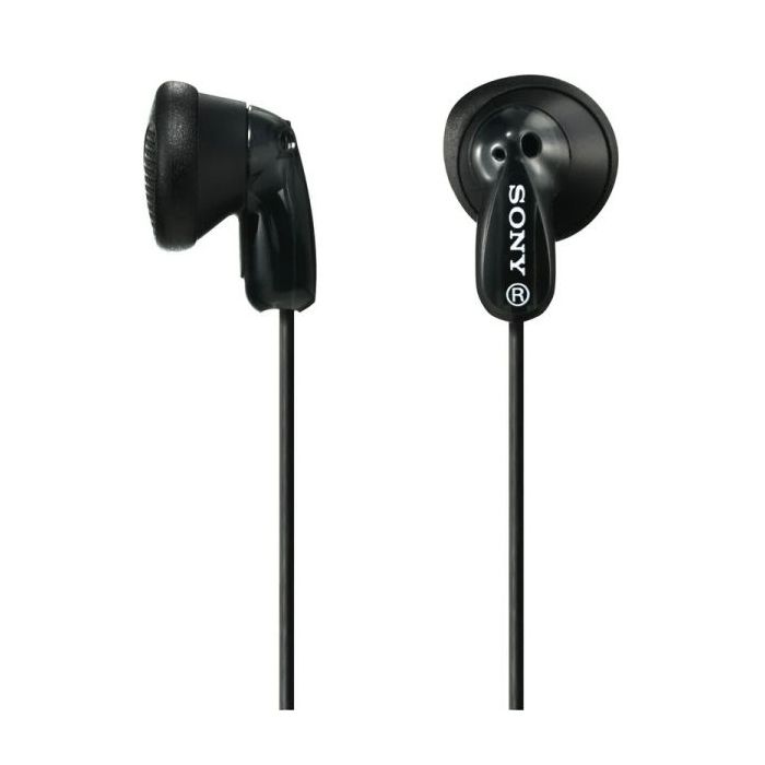 Sony MDR-E9LP Auiculares In‑Ear con Cable - Iman de Neodimio - Conexion Jack 3,5mm - Cable 1,2m - Color Negro