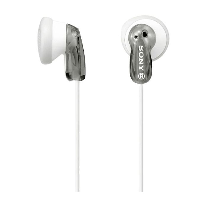 Sony MDR-E9LP Auiculares In‑Ear con Cable - Iman de Neodimio - Conexion Jack 3,5mm - Cable 1,2m - Color Gris