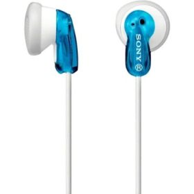 Sony MDR-E9LP Auiculares In‑Ear con Cable - Iman de Neodimio - Conexion Jack 3,5mm - Cable 1,2m - Color Azul