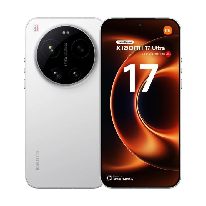 Xiaomi 17 Ultra Smartphone Pantalla 6,9  - 16GB - 512GB - Camara 200MP - Bateria 6000mAh - Color Blanco