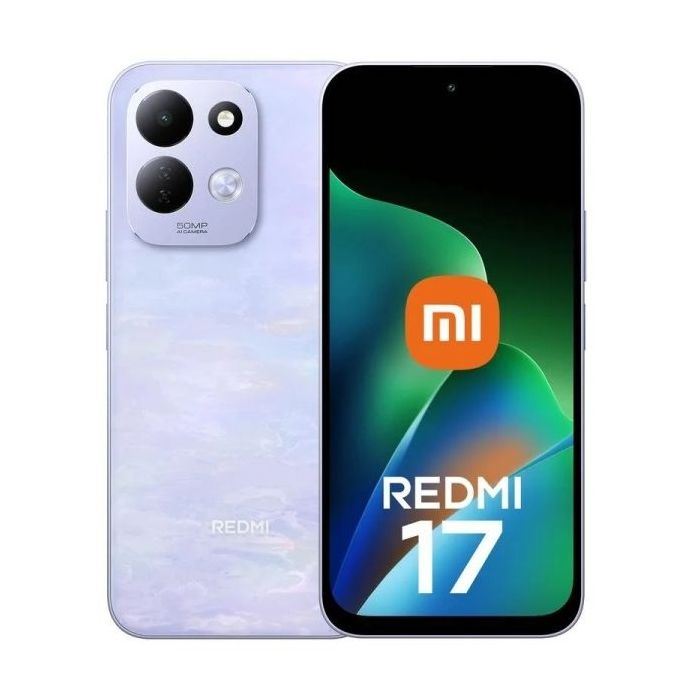 Xiaomi Redmi 17 Smartphone Pantalla 6.99  - 4GB - 256GB - Camara Principal 50MP - Bateria 7700mAh - Color Morado