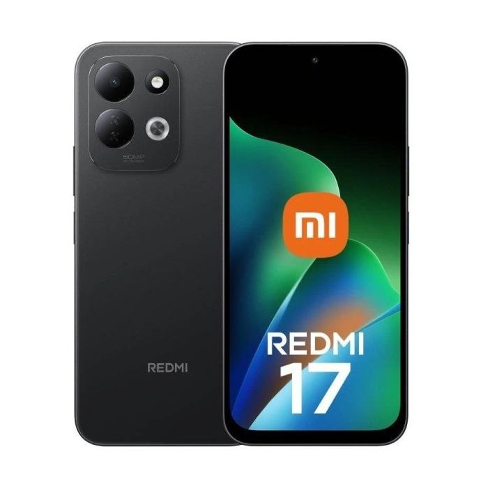 Xiaomi Redmi 17 Smartphone Pantalla 6.99  - 4GB - 128GB - Camara Principal 50MP - Bateria 7700mAh - Color Negro