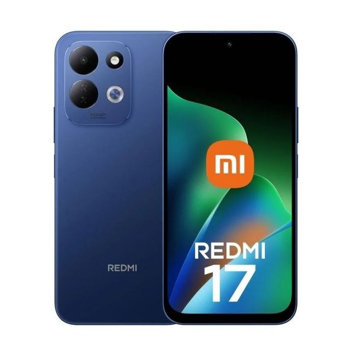 Xiaomi Redmi 17 Smartphone Pantalla 6.99  - 4GB - 128GB - Camara Principal 50MP - Bateria 7700mAh - Color Azul