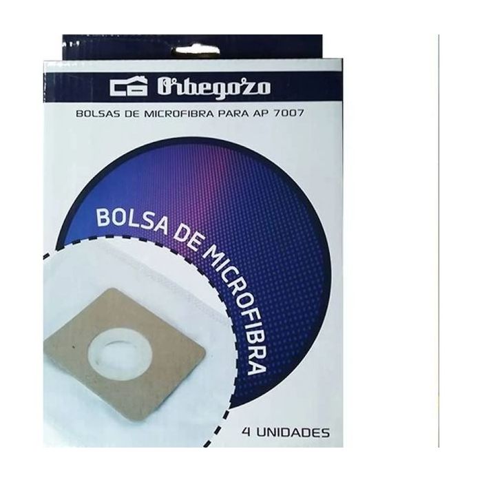 Orbegozo Bolsas de Microfibra Para AP 7007 - 4 Unidades