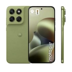 Motorola Moto G67 5G Smartphone Pantalla 6.8  - 4GB - 256GB - Camara 50mp - Bateria 5200mAh - Color Verde