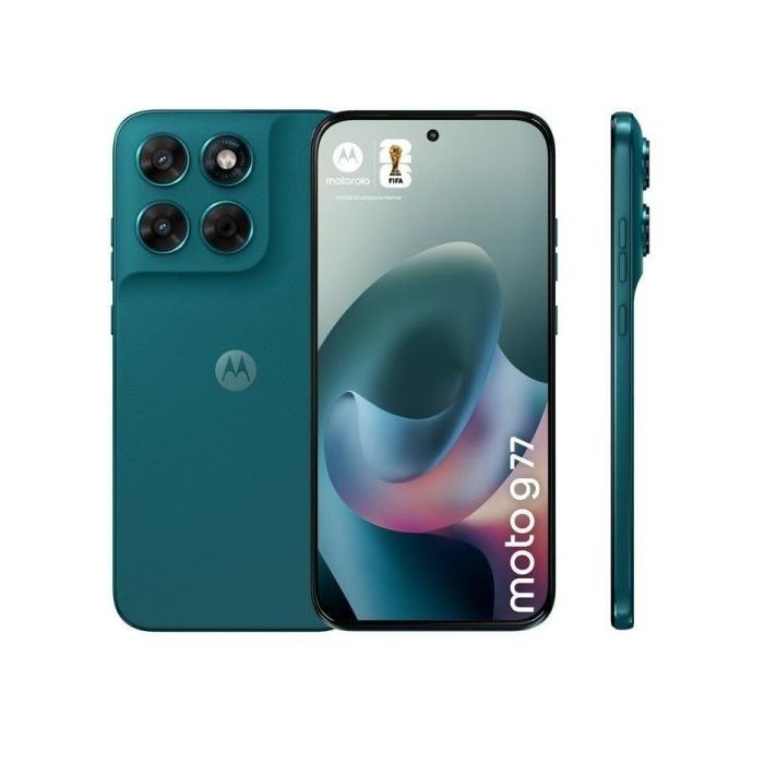 Motorola Moto G77 5G Smartphone Pantalla 6.8  - 8GB - 256GB - Camara 180MP - Bateria 5200mAh - Color Verde
