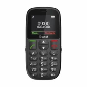 Gigaset GL395 Telefono Movil para Mayores Pantalla 2.2  - IP44 - Base de Carga - Color Negro