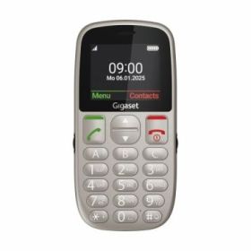 Gigaset GL395 Telefono Movil para Mayores Pantalla 2.2  - IP44 - Base de Carga - Color Gris