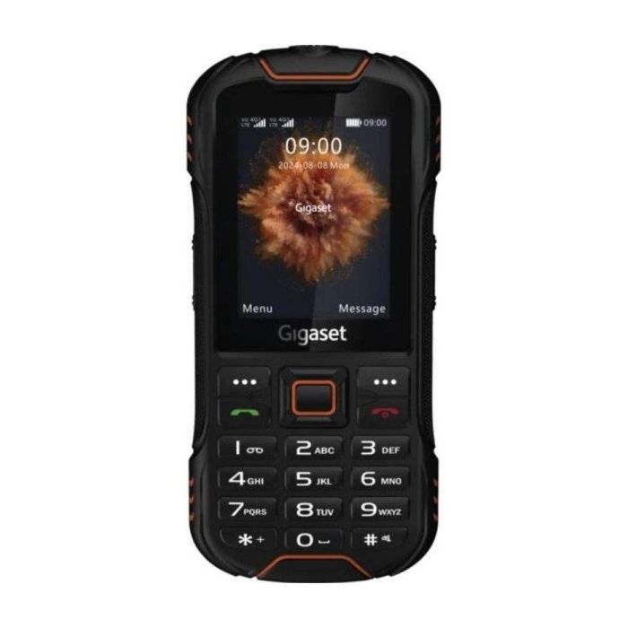 Gigaset GLX8 Plus Telefono Movil Rugerizado para Mayores Pantalla 2.4  - 4G - IP68 - Bateria 2500 mAh - Color Negro