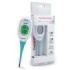 Thomson Thermo D3 Termometro Clinico Digital - Medicion Rapida - Punta Flexible - Pantalla Retroiluminada 3 Colores