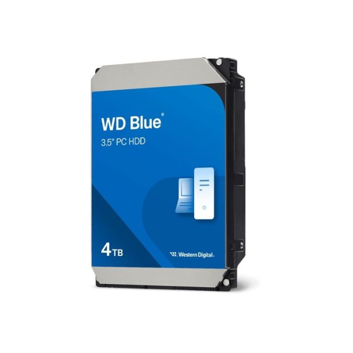WD Blue Disco Duro Interno 3.5  4TB SATA3 128MB