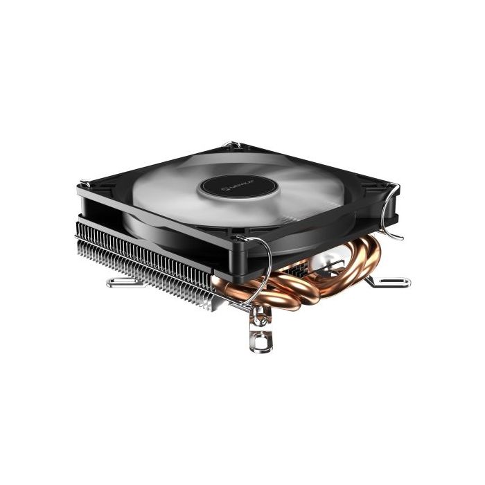 Unykach Unycool H37 Disipador Compacto CPU Perfil Bajo - Multisocket Universal- Ventilador de 90mm - Color Negro