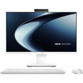 Asus All-in-One Intel Core 5 210H 27  FHD - 8GB DDR5 - 512GB SSD - Sin Sistema Operativo - Color Blanco + Teclado QWERTY (ES) y