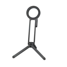 XO C180 Soporte Tripode Magnetico para Smartphone - Giro 360º - Aluminio - Anillo Magnetizante - Kit de Limpieza - Uso en Mano y
