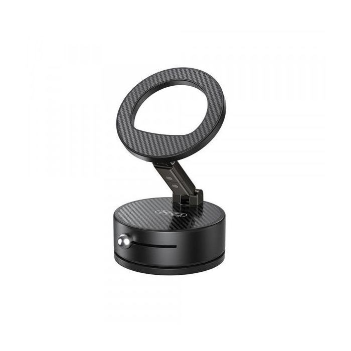 XO C188 Soporte de Coche para Smartphone - Magnetico - Fijacion por Vacio - Fuerza 19N - Giro 360º - Inclinacion 180º - Plegable