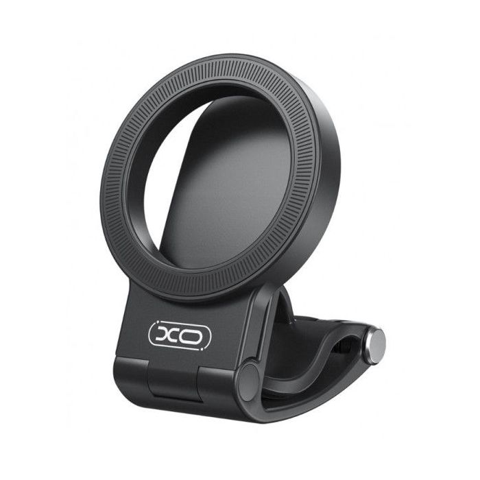 XO C191 Soporte de Coche para Smartphone - Salpicadero - Giro 95º - Dispositivos de 4 a 7  - Plegable - ABS y Acero Inoxidable -