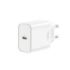 XO CE32 Cargador de Pared - Potencia 20W - USB-C - Power Delivery 3.0 - Carga Rapida - Policarbonato - Color Blanco