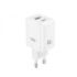 XO CE36 Cargador de Pared - USB-C 45W - USB-A 18W - Power Delivery - Quick Charge - Policarbonato - Resistente al Calor - 40W Si