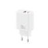 XO CE40 Cargador de Pared - USB-A 20W - USB-C 20W - Power Delivery - Quick Charge - Color Blanco