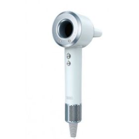 XO CF45 Secador de Pelo Ionico - Velocidad 110.000rpm - 3 Velocidades - Efecto Frio - Boquilla Magnetica - Color Blanco
