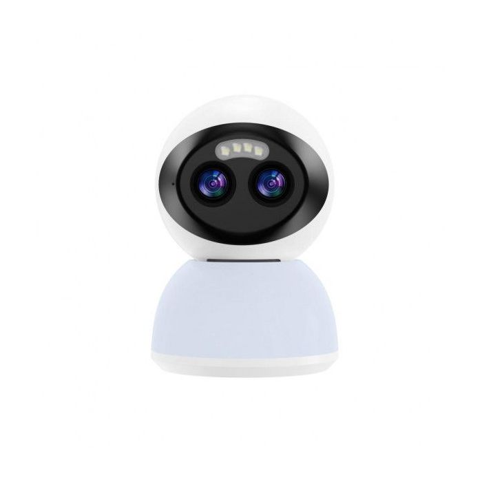 XO CR15 Camara de Vigilancia Motorizada - Resolucion 3MP - 2304x1296 - WiFi - Vision Nocturna 10m - Tarjeta microSD hasta 128GB