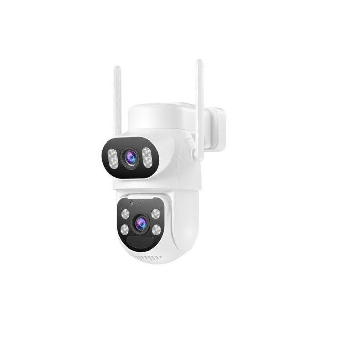 XO CR19 Camara de Vigilancia Motorizada 4G - Resolucion 4MP - Panel Solar 7.5W - Bateria 7800mAh - Deteccion de Movimiento - Vis