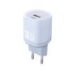 XO L151 Cargador de Pared - Potencia 30W - Tecnologia GaN - USB-A y USB-C - Carga Rapida - Doble Puerto - Compacto - Color Azul