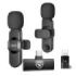 XO MC14 Microfono Inalambrico de Solapa - Cancelacion de Ruido - 100Hz-10kHz - Alcance 15m - USB-C - Clip - Peso Ligero de 7g -