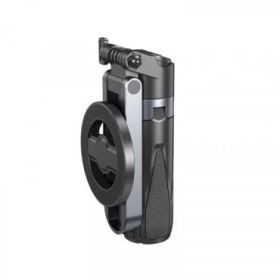 XO SS22 Tripode y Palo Selfie - 4 en 1 - Mando Bluetooth - Luz LED - Soporte Magnetico - Compacto con Gancho - Color Negro