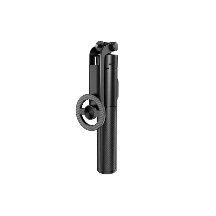 XO SS30 Soporte Selfie y Tripode Magnetico - Fuerza 18N - Giro 360º - Extensible hasta 1.23m - Dispositivos de 4.7 a 7  - ABS y