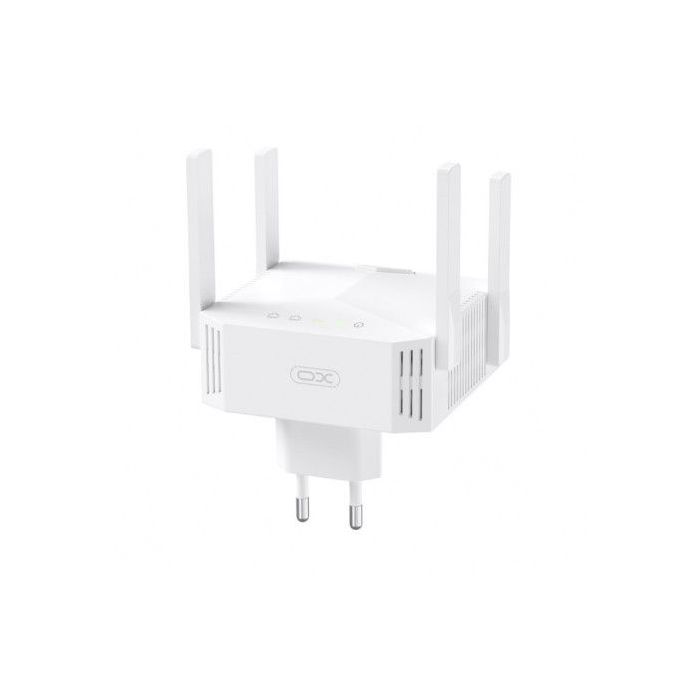 XO TX01 Repetidor WiFi - Doble Banda 2.4 y 5GHz - 300Mbps en 2.4GHz - 867Mbps en 5GHz - Antena Externa Omnidireccional - Enchufa