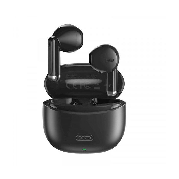 XO X33 Auriculares TWS - Bluetooth 5.3 - Intrauditivos - Estuche 250mAh - ABS y Policarbonato - USB-C - Color Negro