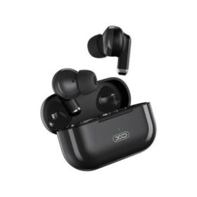 XO X40 Auriculares TWS - Bluetooth 5.3 - Doble Microfono - Control Tactil - 4h de Musica - Estuche 250mAh - Color Negro