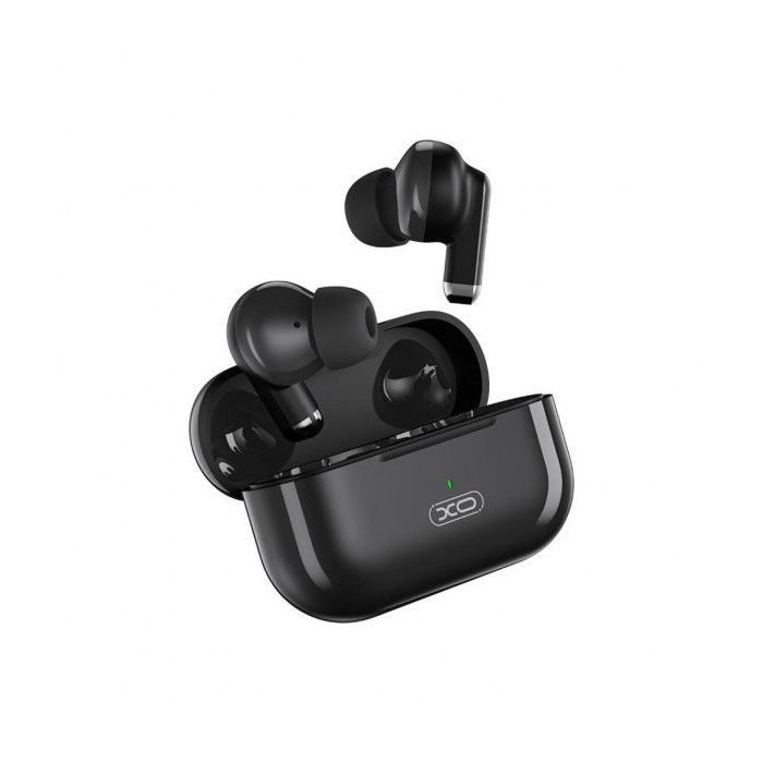 XO X40 Auriculares TWS - Bluetooth 5.3 - Doble Microfono - Control Tactil - 4h de Musica - Estuche 250mAh - Color Negro