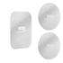 XO Pack de 3 Laminas Magneticas para Smartphone - 2 Redondas y 1 Rectangular - Compatible con Soportes Magneticos - Adhesivas -