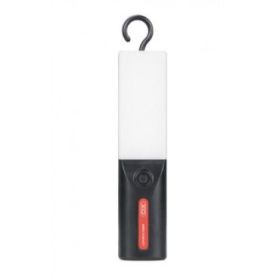 XO YH18 Linterna LED - Carga Solar - 5 Modos de Iluminacion - 3 Intensidades - Iman y Gancho - Color Negro