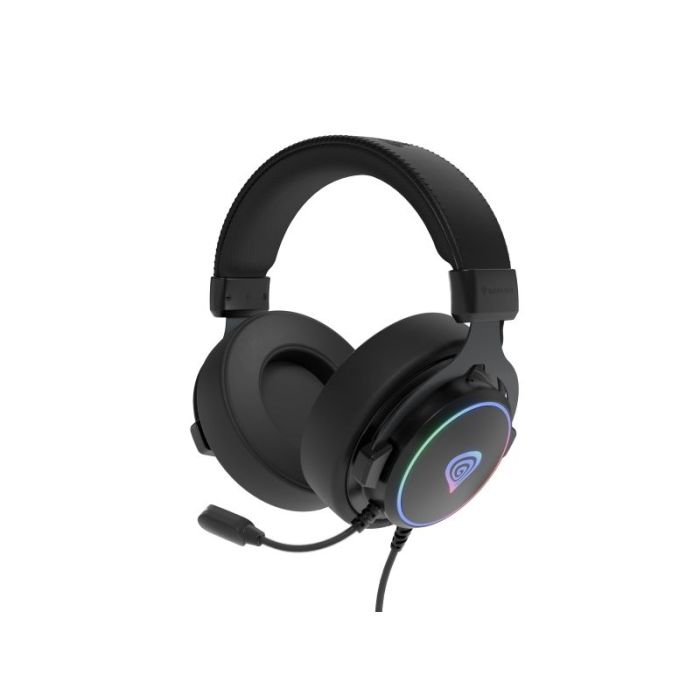 Genesis Neon 764 Auricular Gaming - Altavoz 50mm - Microfono - 7.1 Virtual -  RGB - USB - Color Negro