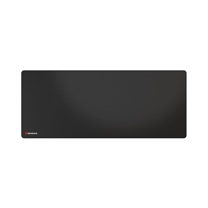 Genesis Carbon 500 Alfombrilla Ultra Logo - 1100X450X2.5MM - Superficie de Tela - Base de Goma Antideslizante - Color Negro