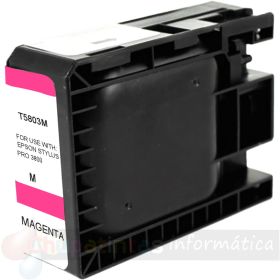 Epson T5803 Magenta Cartucho de Tinta Pigmentada Genérico - Reemplaza C13T580300
