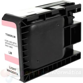 Epson T5806 Magenta Light Cartucho de Tinta Pigmentada Genérico - Reemplaza C13T580600
