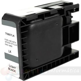 Epson T5807 Negro Light Cartucho de Tinta Pigmentada Genérico - Reemplaza C13T580700