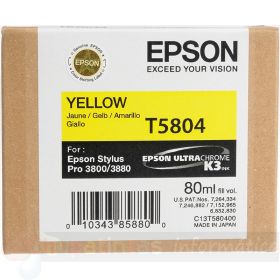 Epson T5804 Amarillo Cartucho de Tinta Original - C13T580400