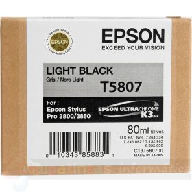 Epson T5807 Negro Light Cartucho de Tinta Original - C13T580700